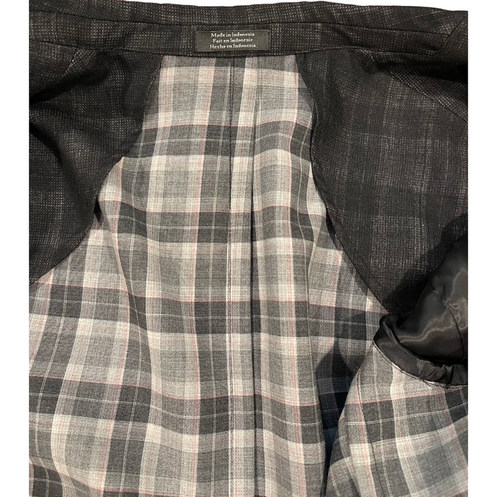 Vince Camuto Mens Plaid Blazer - Picture 4 of 9